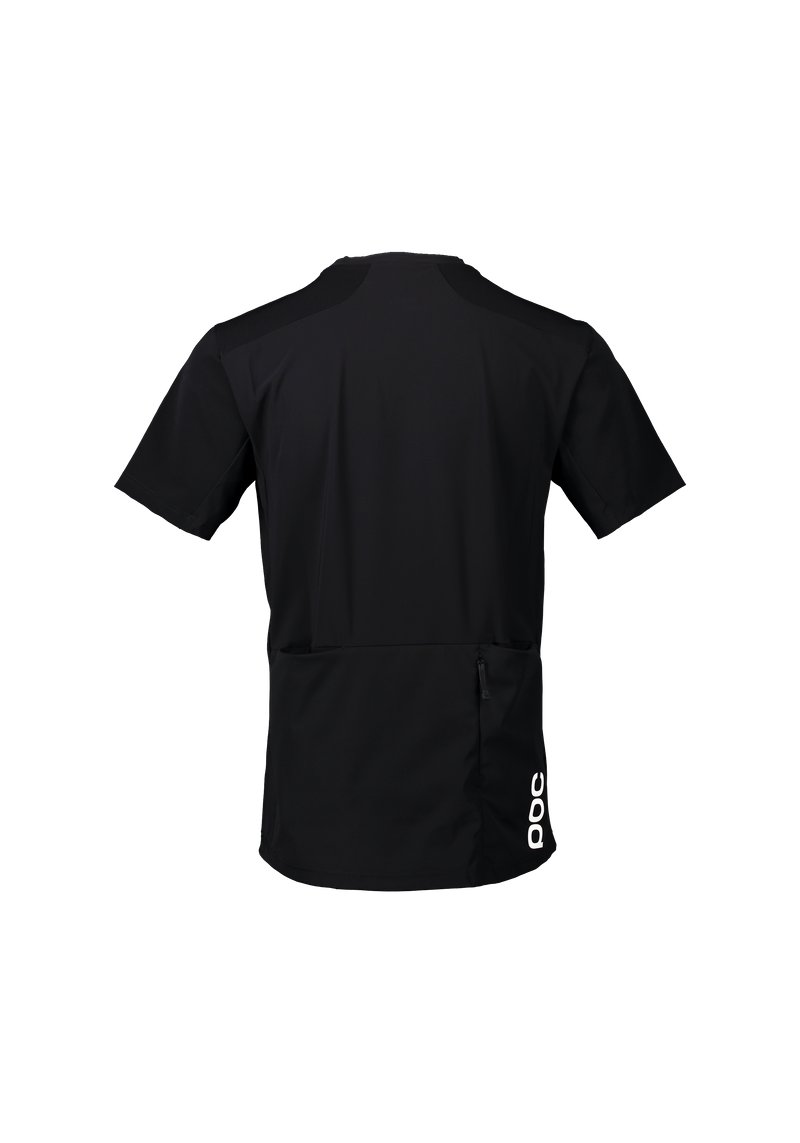 Men's Resistance Ultra Zip Cycling Jersey in Uranium Black