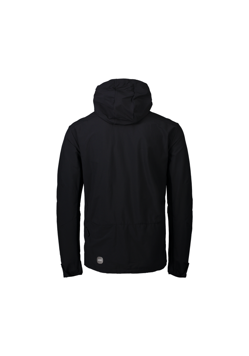 POC サイクルジャケット ブラック Medium Men's Transcend Cycling Jacket in Uranium Black | Cycling Apparel