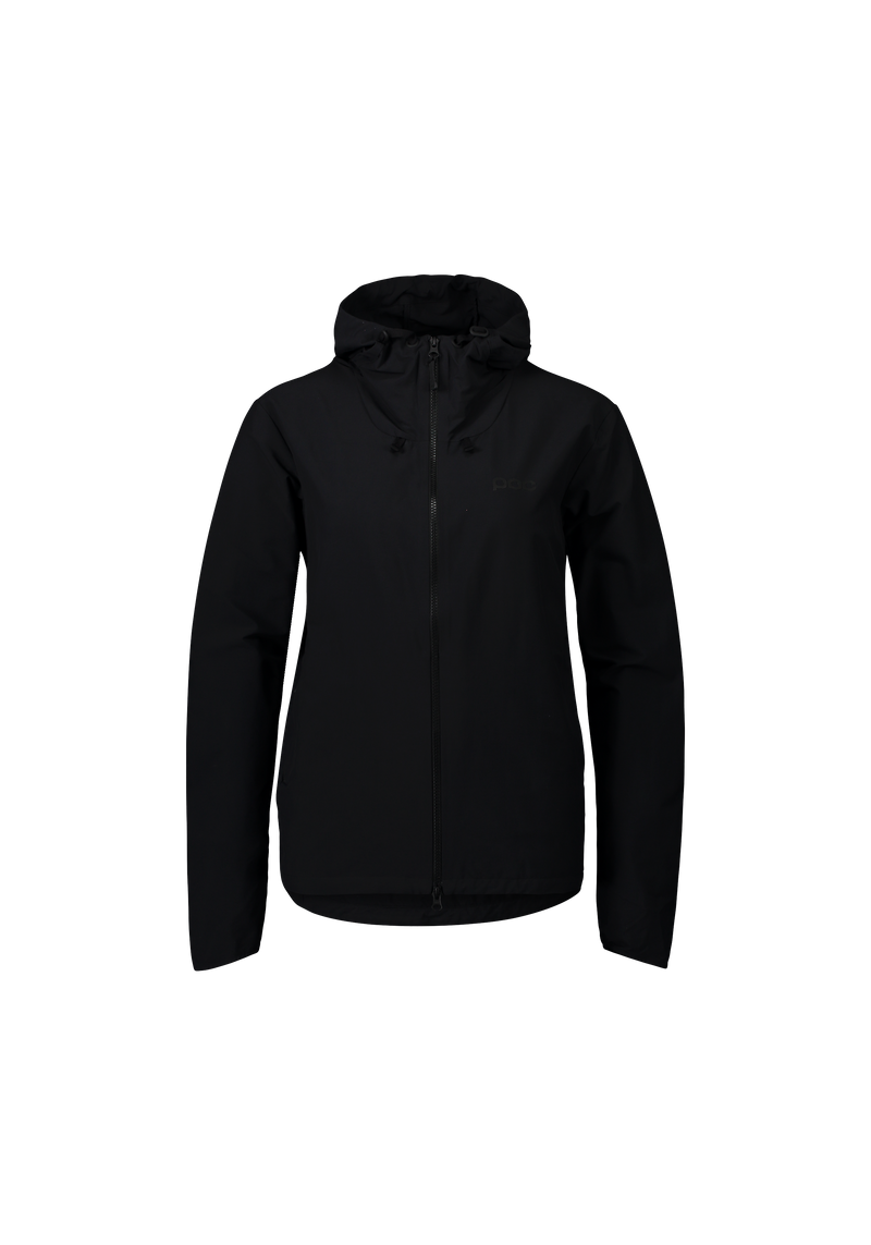 Women's Transcend Cycling Jacket in Uranium Black | Cycling