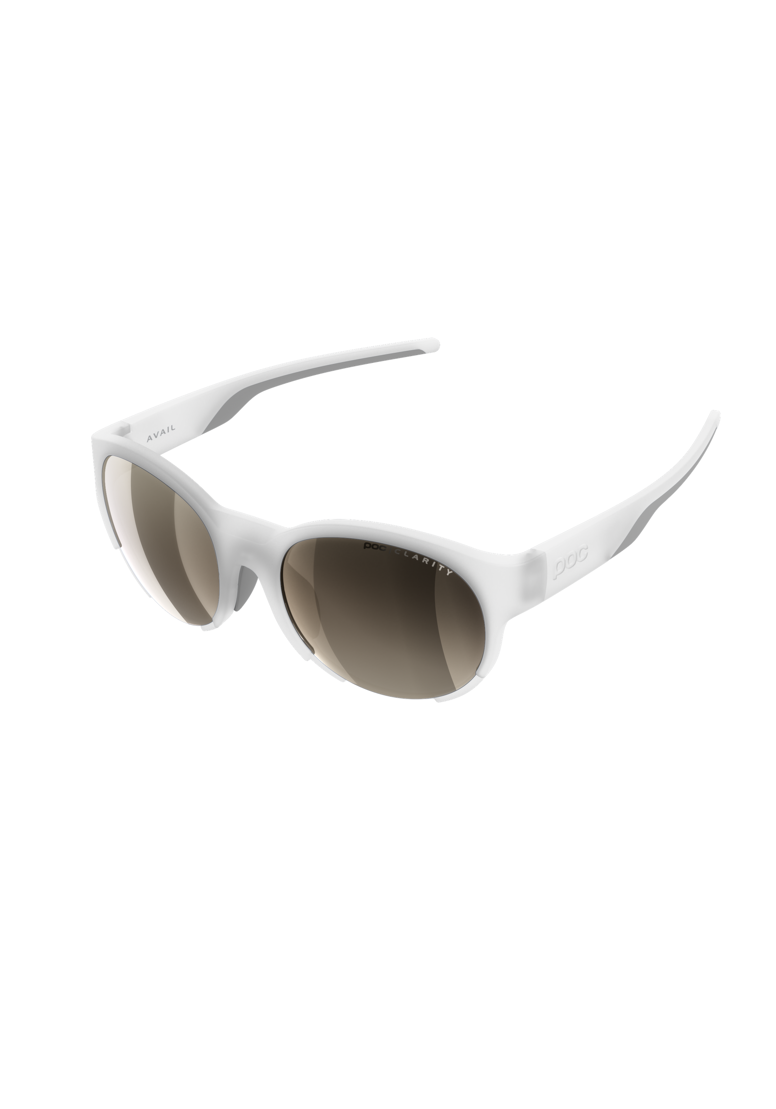 Avail Bike Sunglasses in Transparent Crystal | Cycling Eyewear