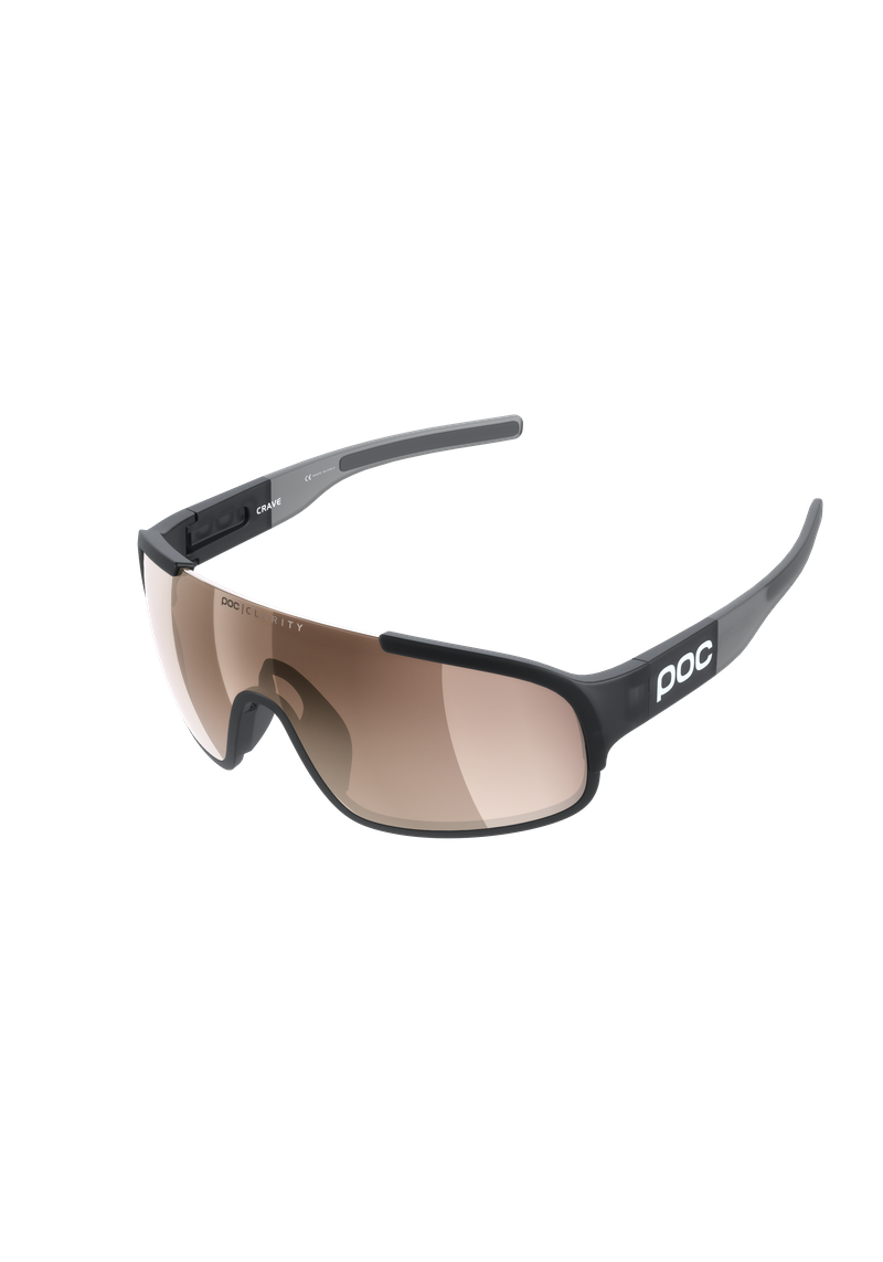 Crave Wide Fit Bike Sunglasses に Uranium Black | Cycling Eyewear