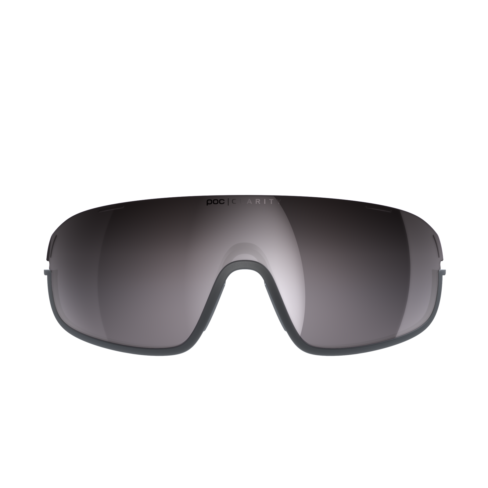【正規品・美品】POC CRAVE ブライトミラーレンズ、ブラッククリアフレーム Crave Sparelens に Clarity Road/Partly Sunny Light Silver