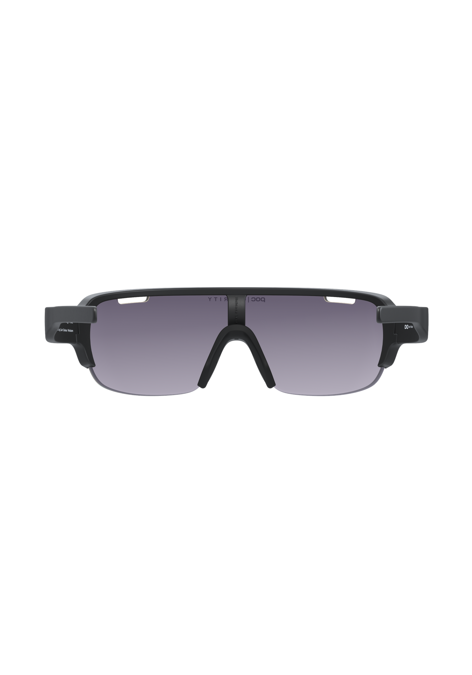 DO Half Blade Bike Sunglasses in Uranium Black | Cycling Eyewear
