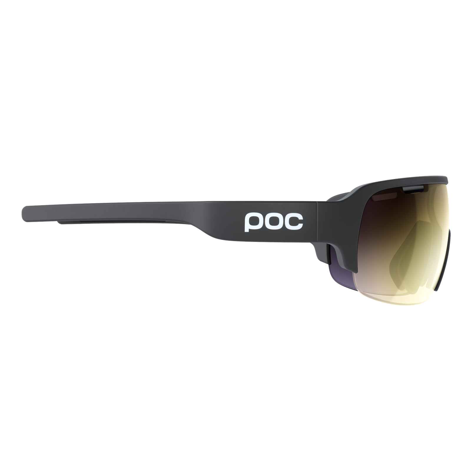 ウエア POC Do Blade Uranium Black DO Half Blade Bike Sunglasses in Uranium Black | Cycling