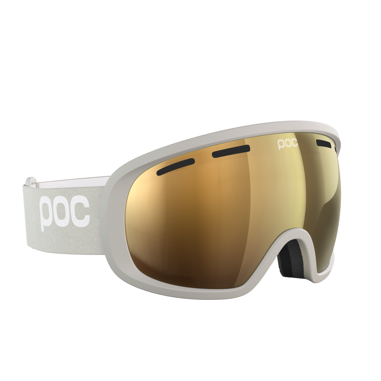 Fovea Clarity POW JJ Ski Goggles in Grey | Ski Eyewear | POC