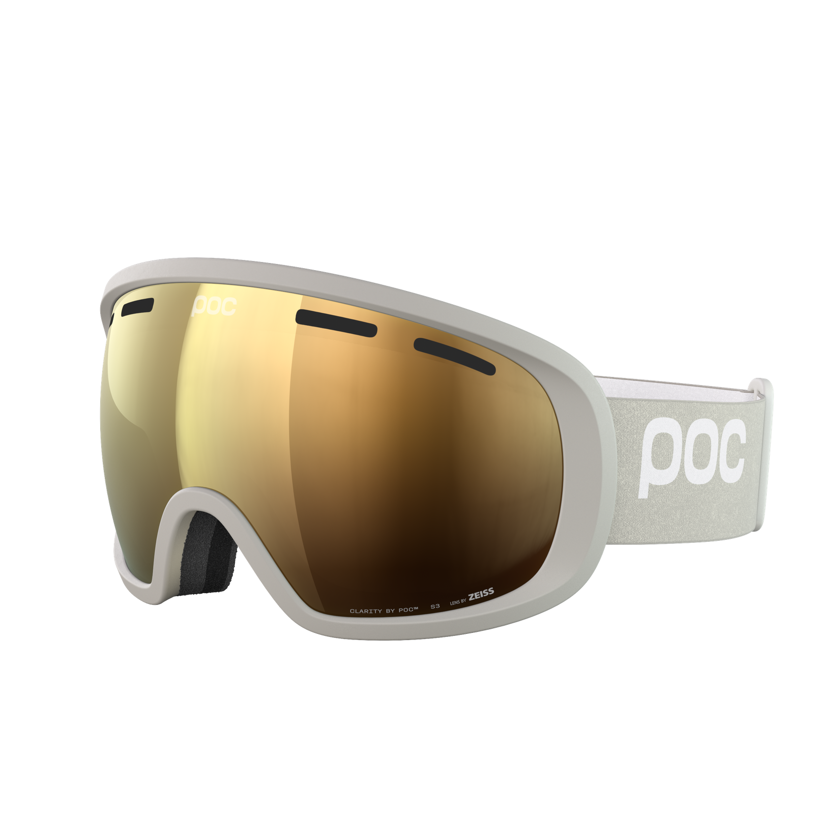 POC FOVEA MID CLARITY グレー POC Fovea Mid Clarity Unisex-Adult, Pegasi Grey/Spektris