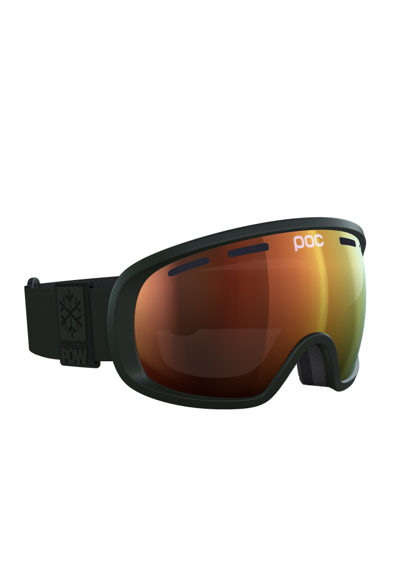 【美品】POC Fovea ゴーグル 球面レンズ ミラーレンズ Fovea Clarity POW JJ Ski Goggles in Bismuth Green | Ski Eyewear