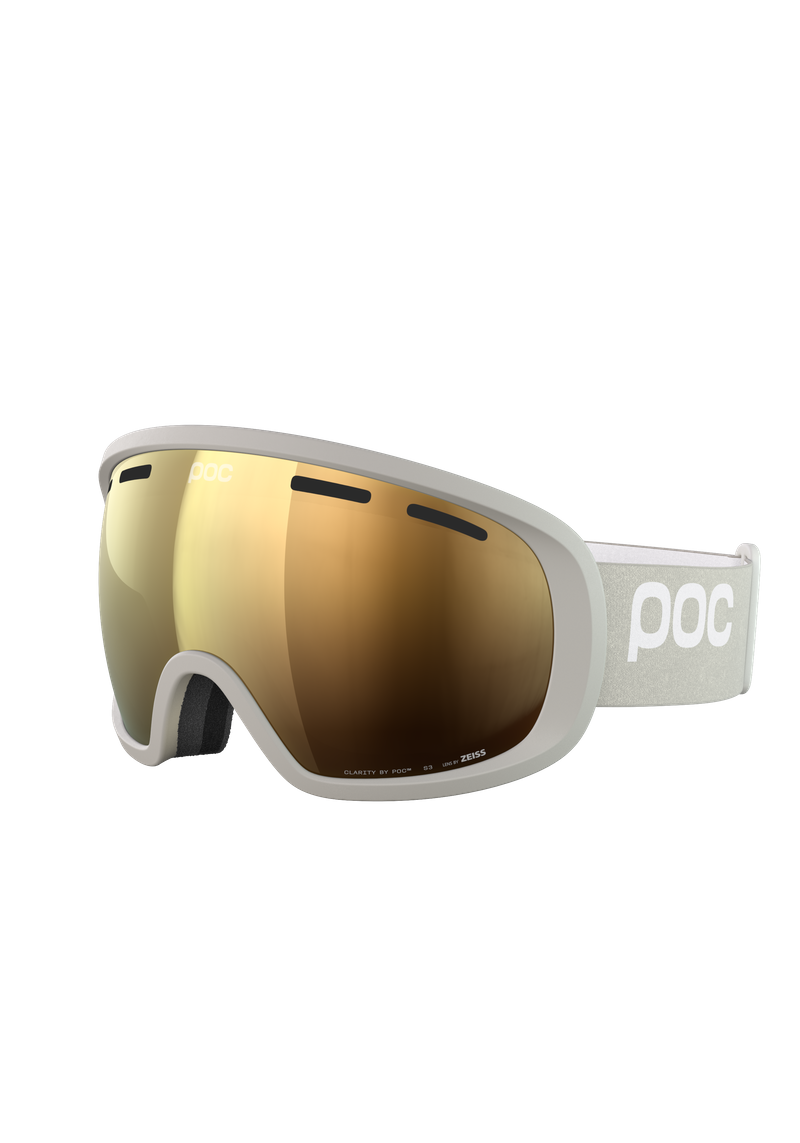 Fovea Clarity POW JJ Ski Goggles in Grey | Ski Eyewear | POC