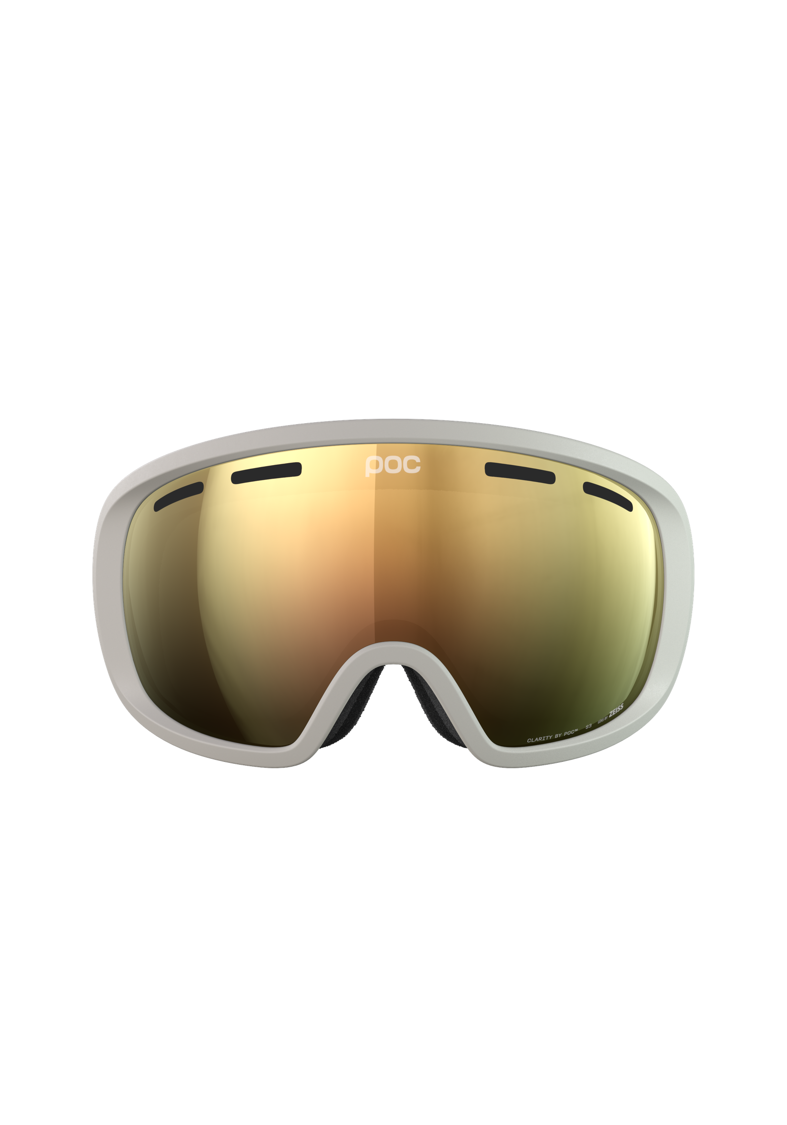 Fovea Clarity POW JJ Ski Goggles in Grey | Ski Eyewear | POC (UK)
