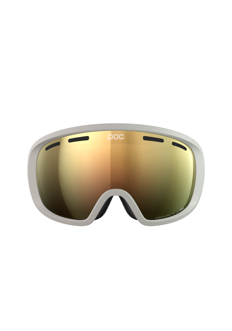 Fovea Clarity POW JJ Ski Goggles in Grey | Ski Eyewear | POC (US)