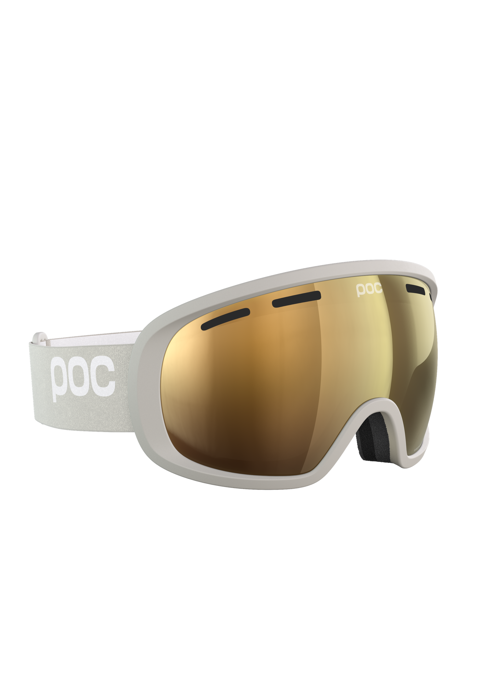 Fovea Clarity POW JJ Ski Goggles in Grey | Ski Eyewear | POC