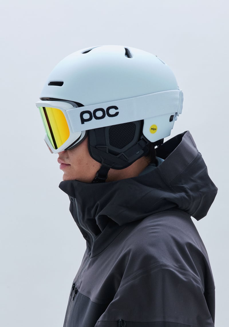 Obex Pure Odermatt Ed. Ski Helmet in Uranium Black Matt | POC