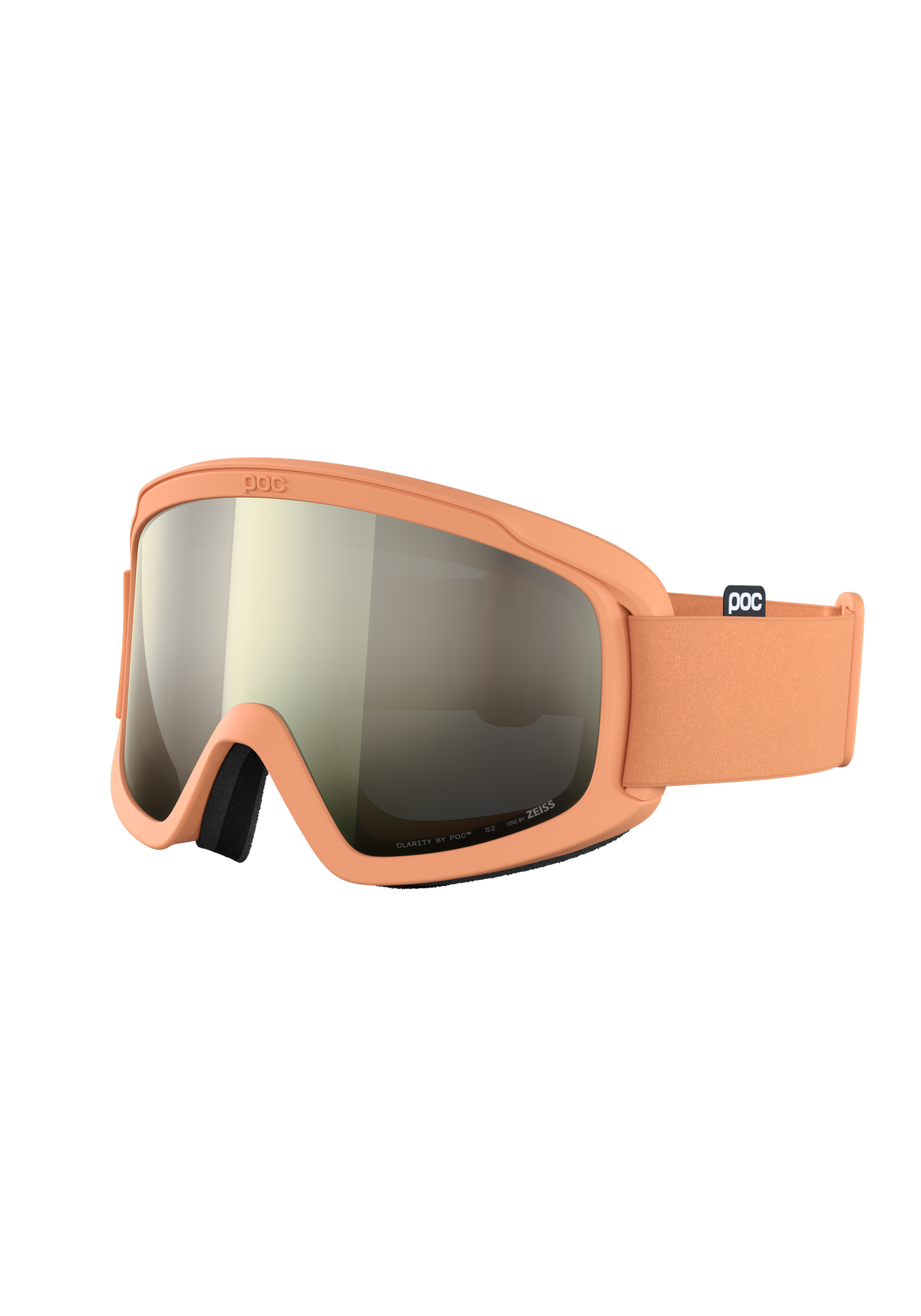 Opsin Ski Goggles in Apricot Sunstone | Ski Eyewear | POC (Global EN)