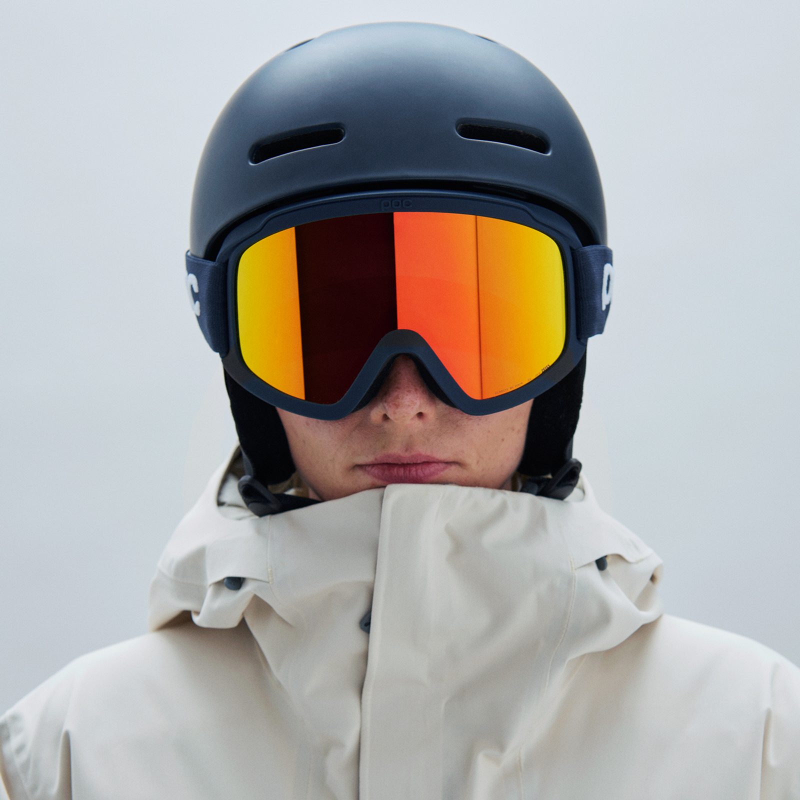 Opsin Ski Goggles に Apatite Navy | Ski Eyewear | POC japan