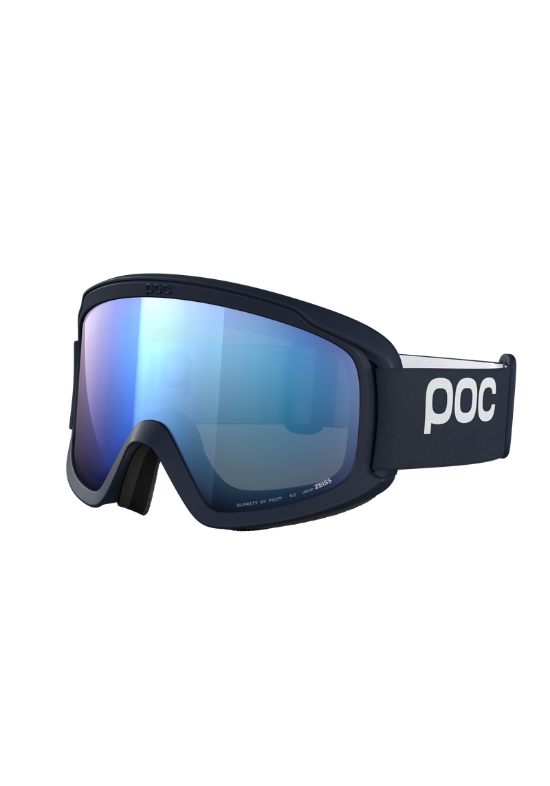 Opsin Wide Fit Ski Goggles in Uranium Black | Ski Eyewear | POC
