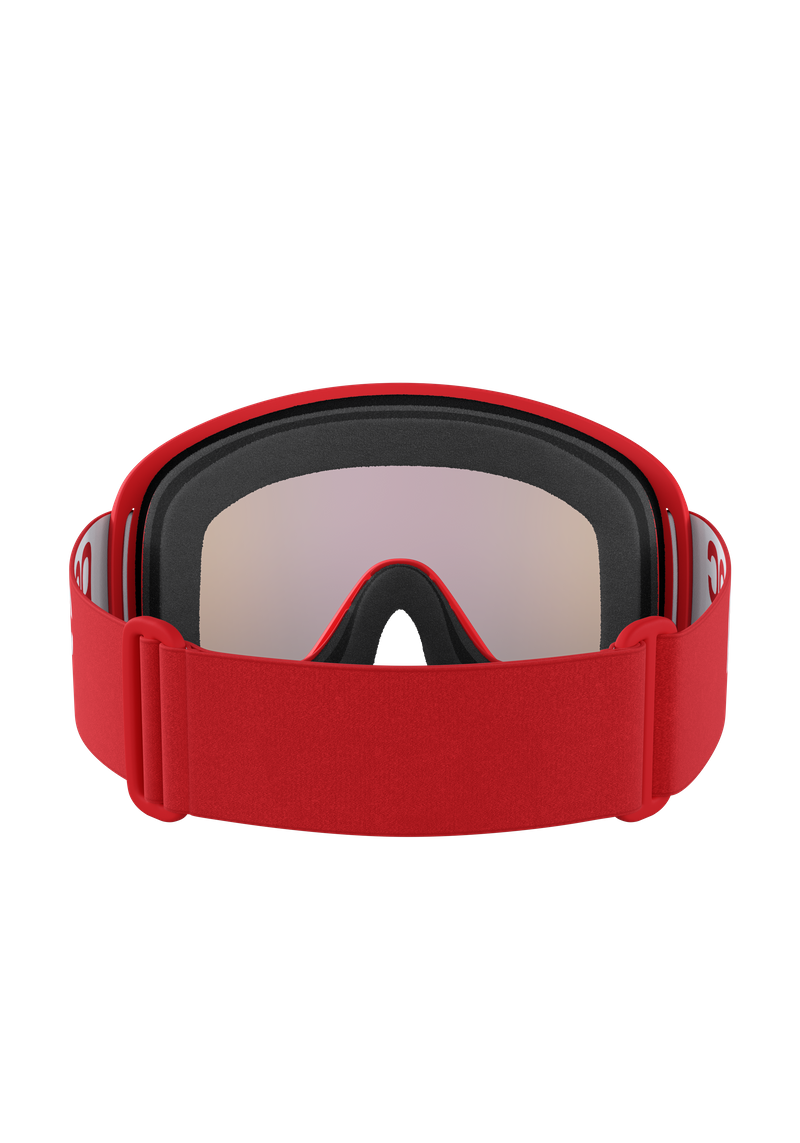 Opsin Wide Fit Ski Goggles に Prismane Red | Ski Eyewear | POC (JP)
