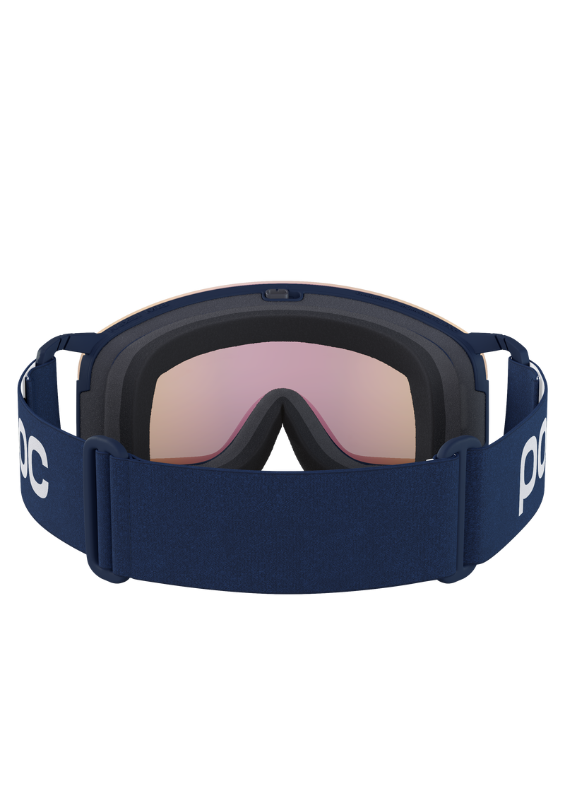 Nexal Mid Clarity Ski Goggles に Lead Blue | Ski Eyewear | POC (JP)