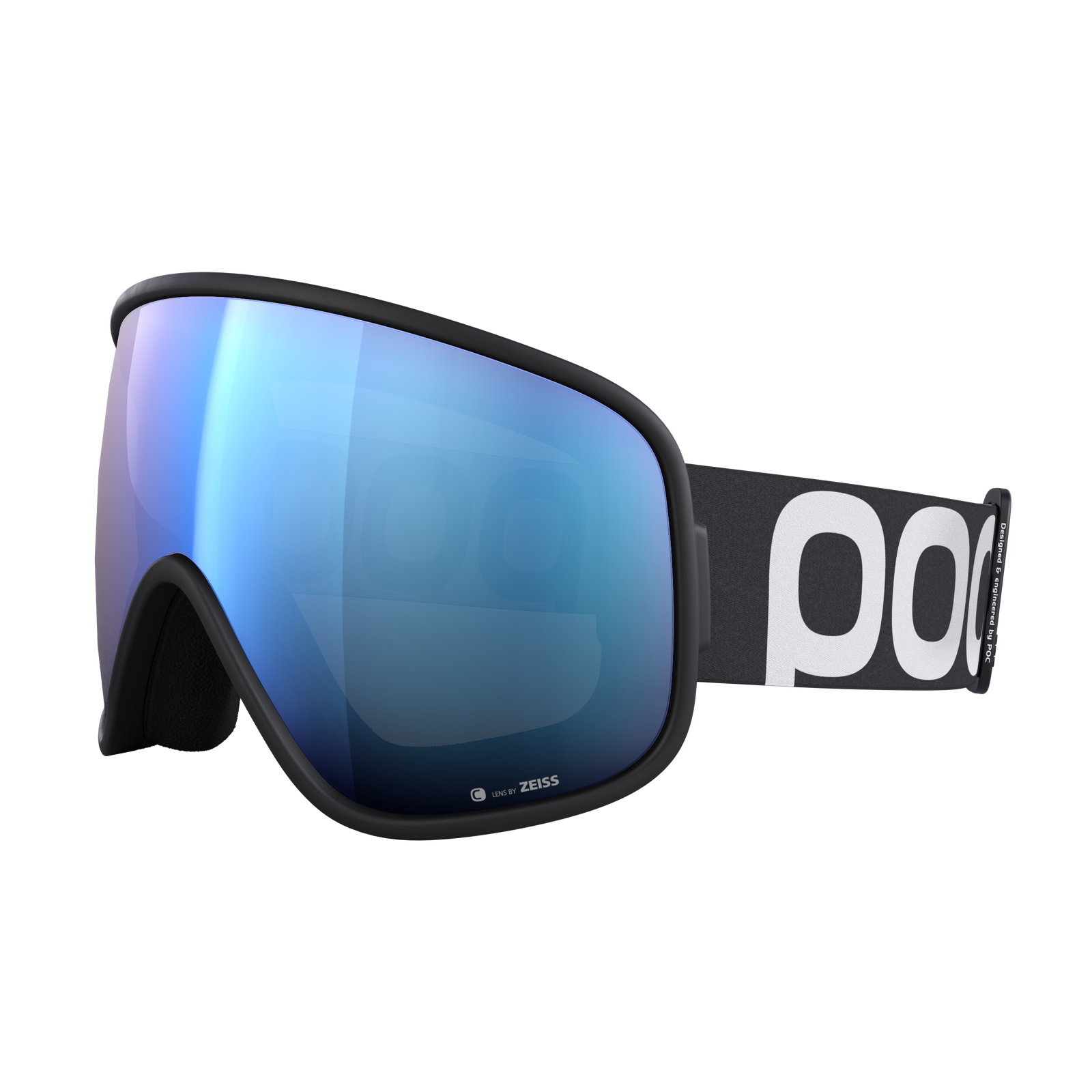 POC VITREA スキーゴーグル Uranium Black Vitrea Wide Fit Ski Goggles in Uranium Black | Ski Eyewear