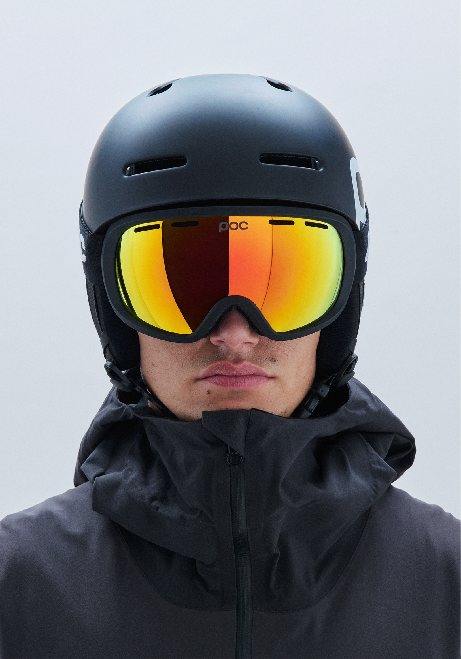Fovea Ski Goggles in Uranium Black | Ski Eyewear | POC (Global EN)