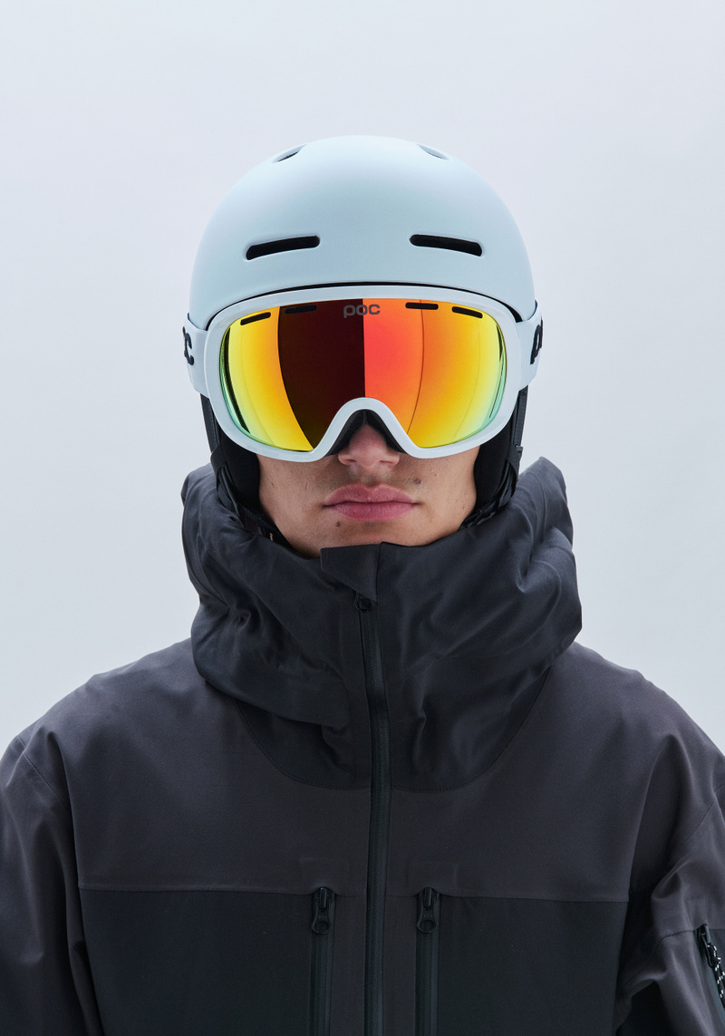 Fovea Ski Goggles in Zink Orange | Ski Eyewear | POC (Global EN)