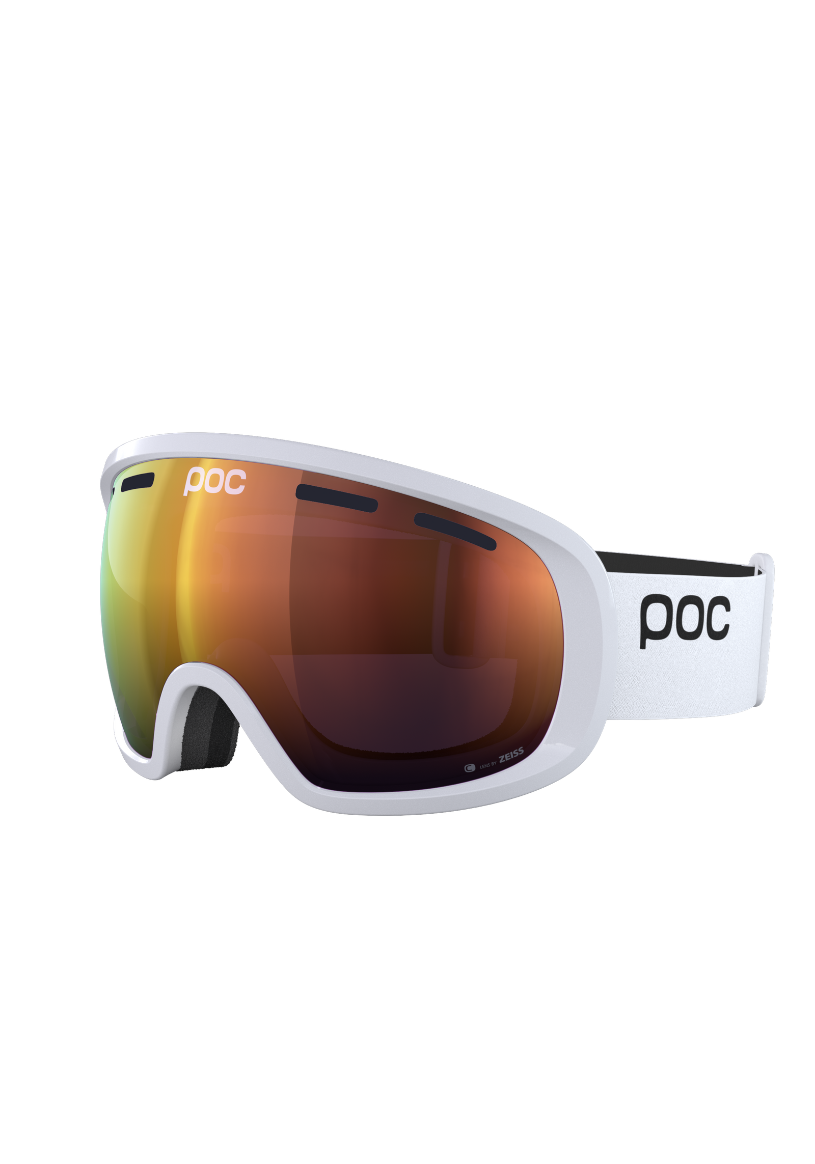 Fovea Ski Goggles in Hydrogen White | Ski Eyewear | POC (Global EN)