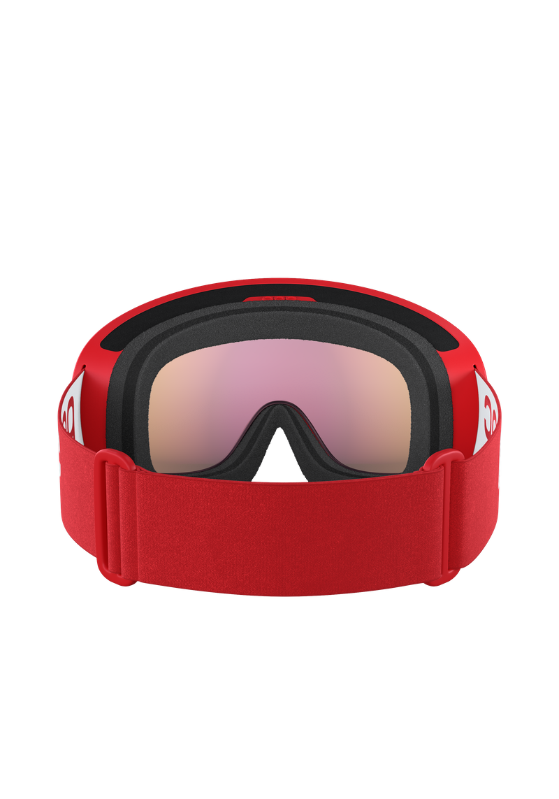Fovea Ski Goggles in Prismane Red | Ski Eyewear | POC (US)