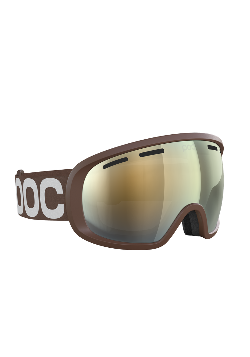 POC スキーゴーグル Fovea Clarity Comp アジアンフィット Fovea Ski Goggles in Apricot Sunstone | Ski Eyewear | POC (Global EN)
