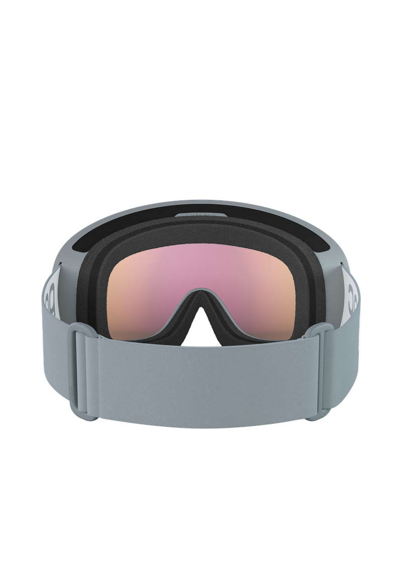 Fovea Wide Fit Ski Goggles in Raw Black | Ski Eyewear | POC (SE)
