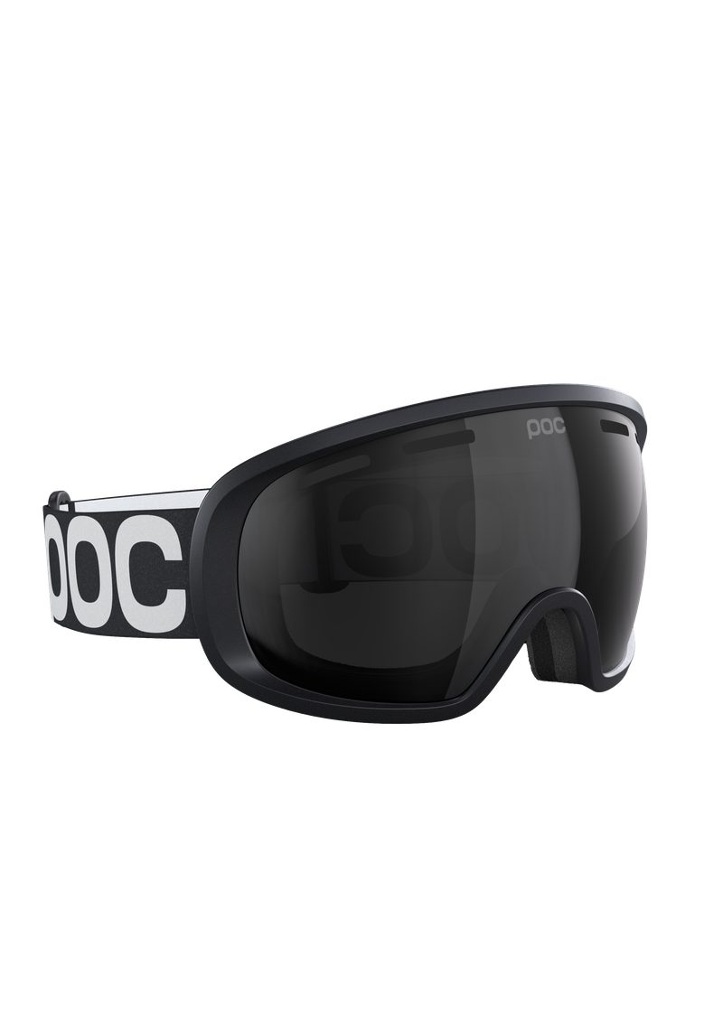 Fovea Wide Fit Ski Goggles に Raw Black | Ski Eyewear | POC (JP)