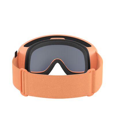 スキー・スノーボードアクセサリー POC FOVEA MID BLACK Fovea Mid Wide Fit Ski Goggles in Raw Black | Ski Eyewear