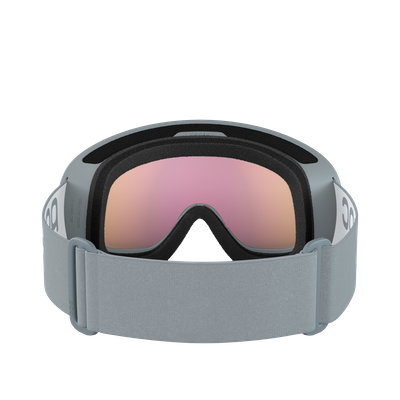 スキー・スノーボードアクセサリー POC FOVEA MID BLACK Fovea Mid Ski Goggles in Uranium Black | Ski Eyewear | POC