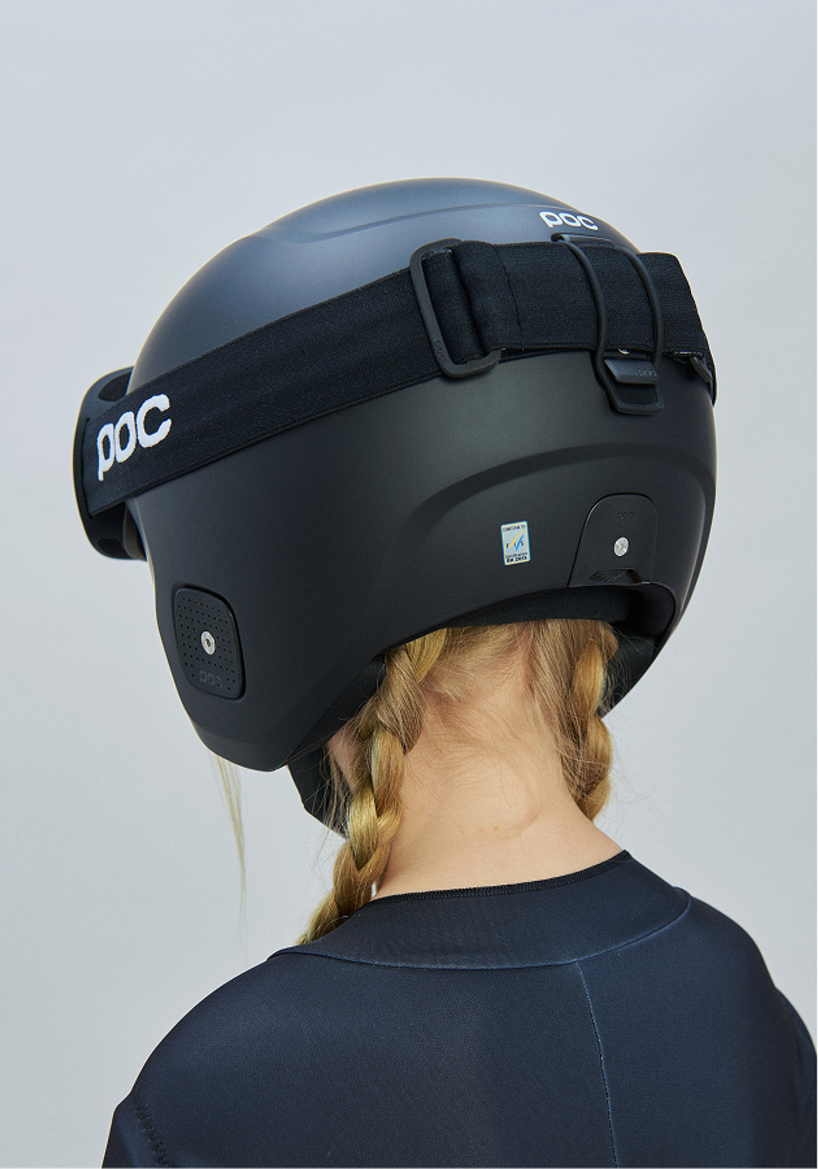 Fovea Mid Ski Goggles に Uranium Black | Ski Eyewear | POC (JP)