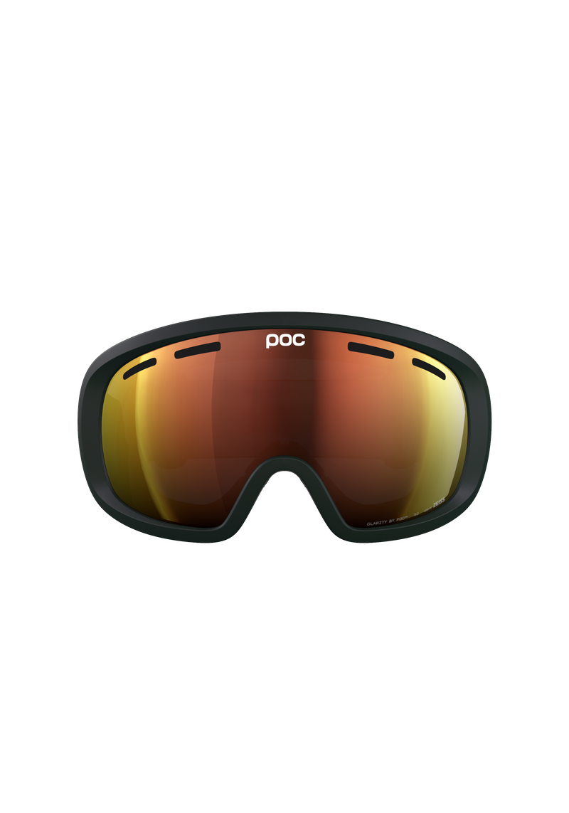 Fovea Mid Ski Goggles in Uranium Black | Ski Eyewear | POC (US)