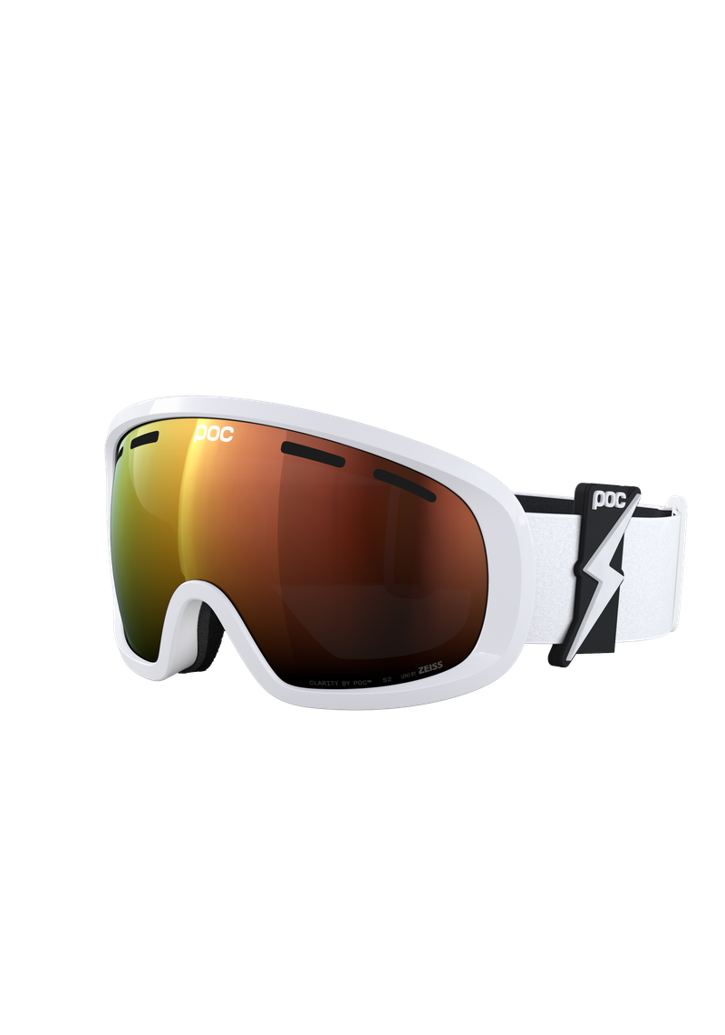 Fovea Ski Goggles in Hydrogen White | Ski Eyewear | POC (Global EN)
