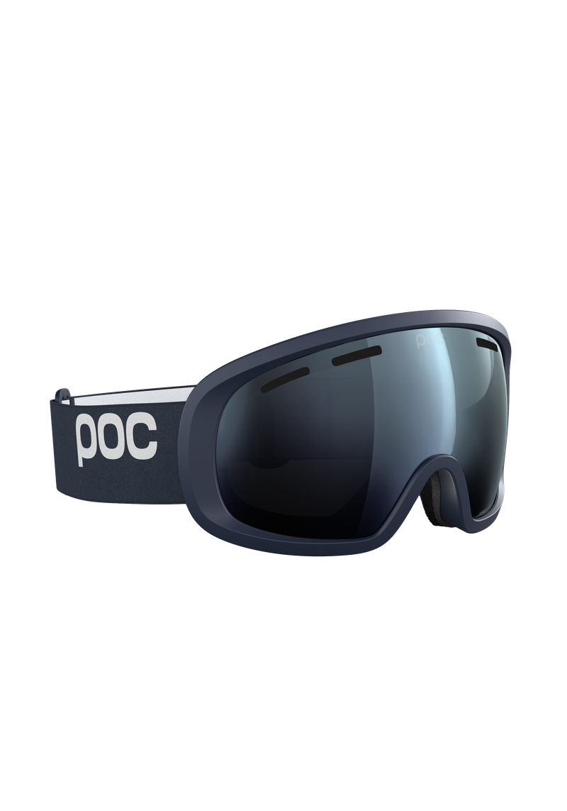 Fovea Mid in Uranium Black | Ski Goggles for Smaller Faces | POC