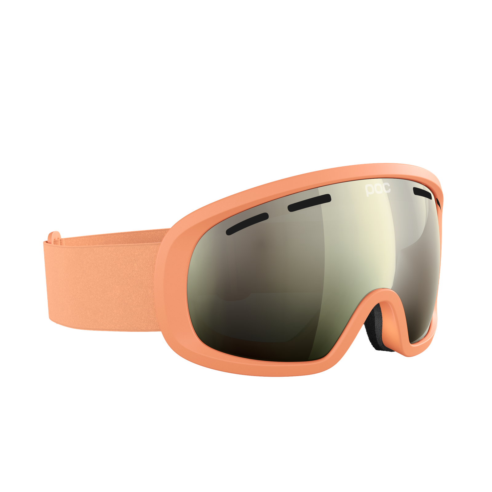 Fovea Mid Wide Fit Ski Goggles に Zink Orange | Ski Eyewear