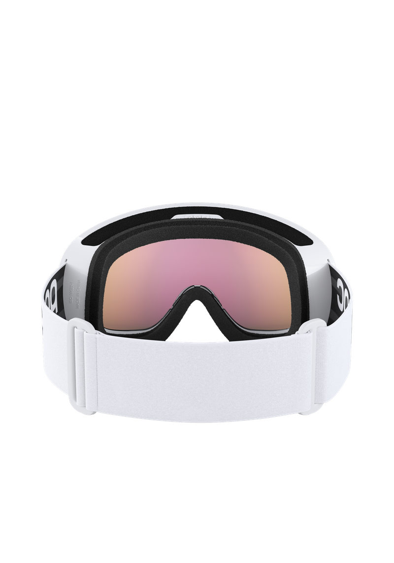 Fovea Mid WF に Hydrogen White | Wide Fit Ski Goggles | Small