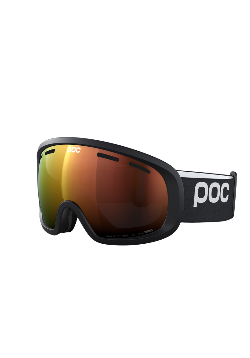 Fovea Mid WF in Apatite Navy | Wide Fit Ski Goggles | Small Faces