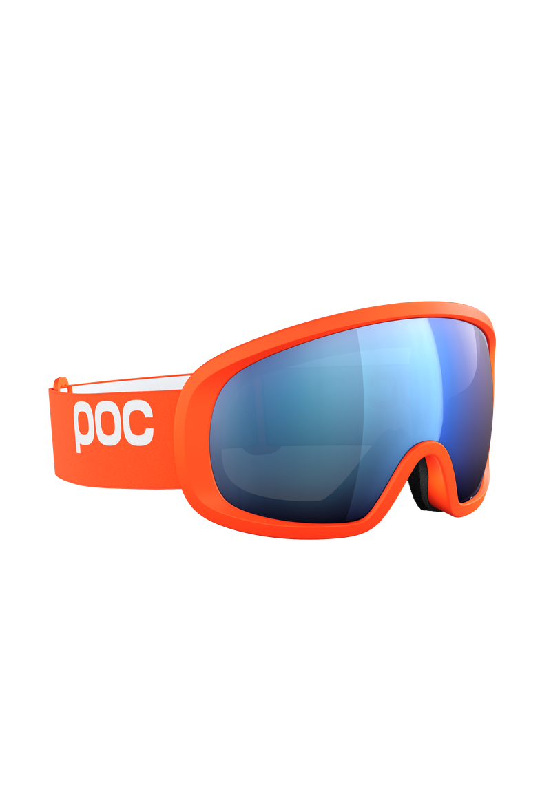 Fovea Mid WF に Zink Orange | Wide Fit Ski Goggles | Small Faces