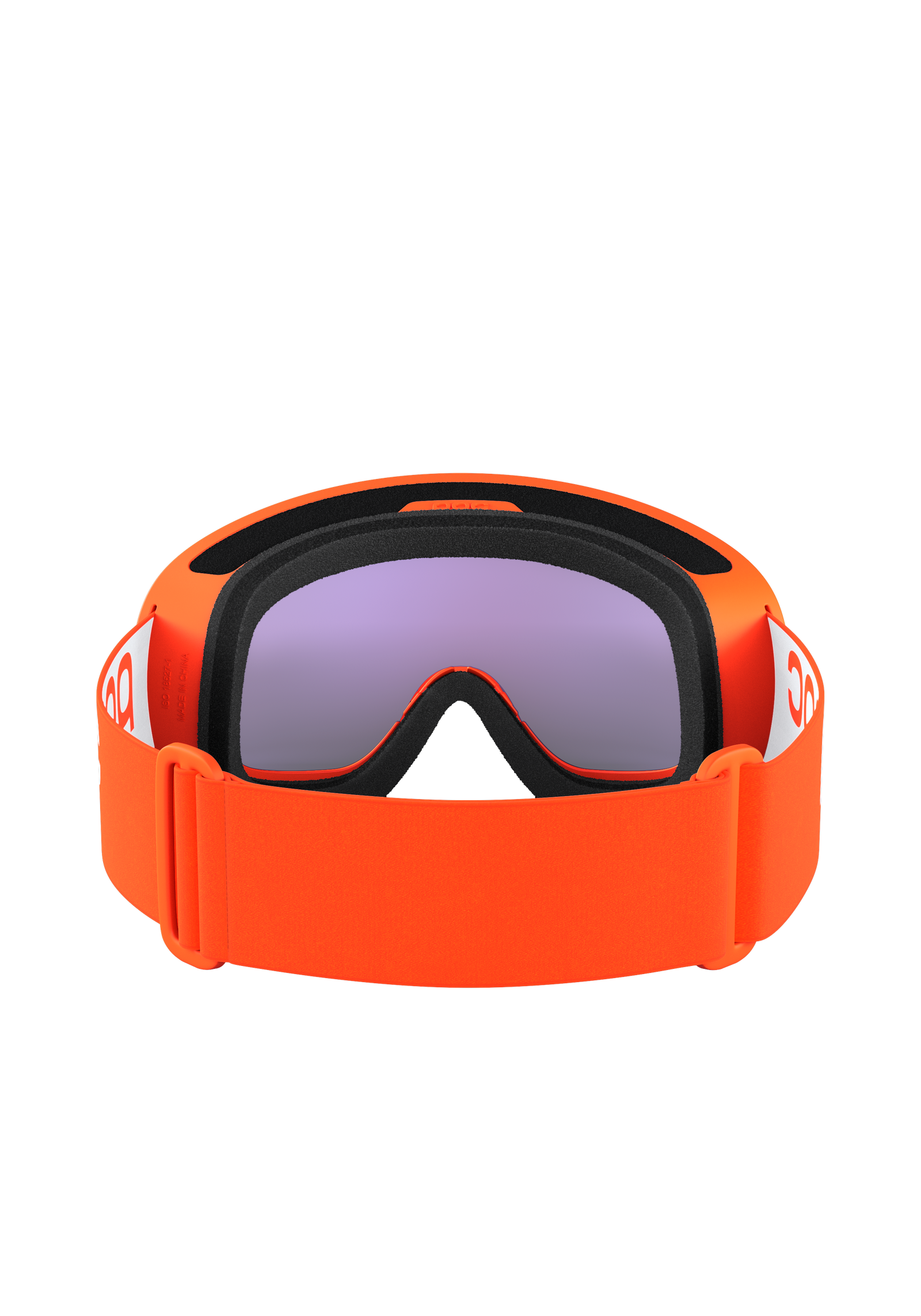 Fovea Mid Wide Fit Ski Goggles in Zink Orange | Ski Eyewear | POC