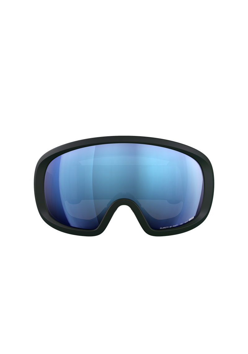 Fovea Mid Wide Fit Ski Goggles in Raw Black | Ski Eyewear | POC