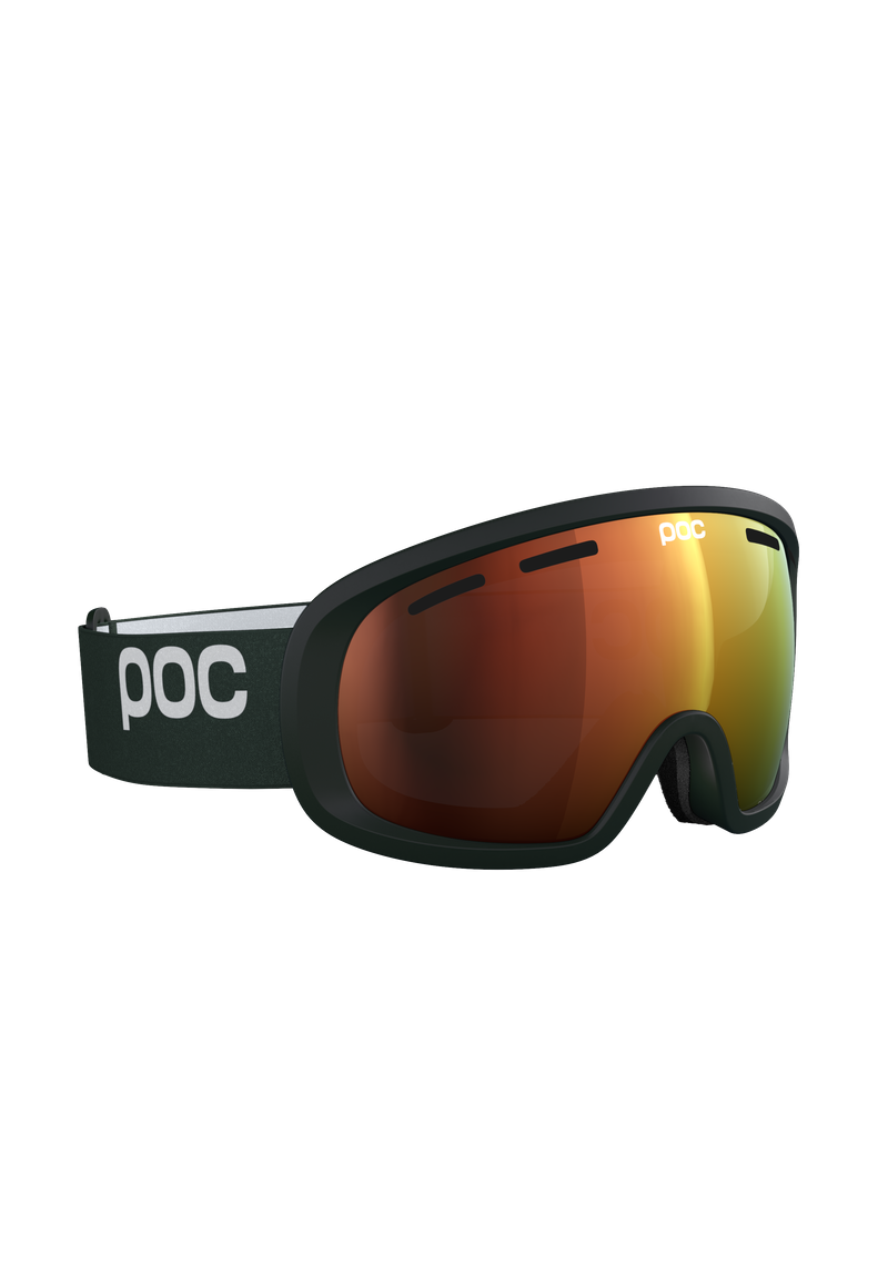Fovea Mid WF に Zink Orange | Wide Fit Ski Goggles | Small Faces