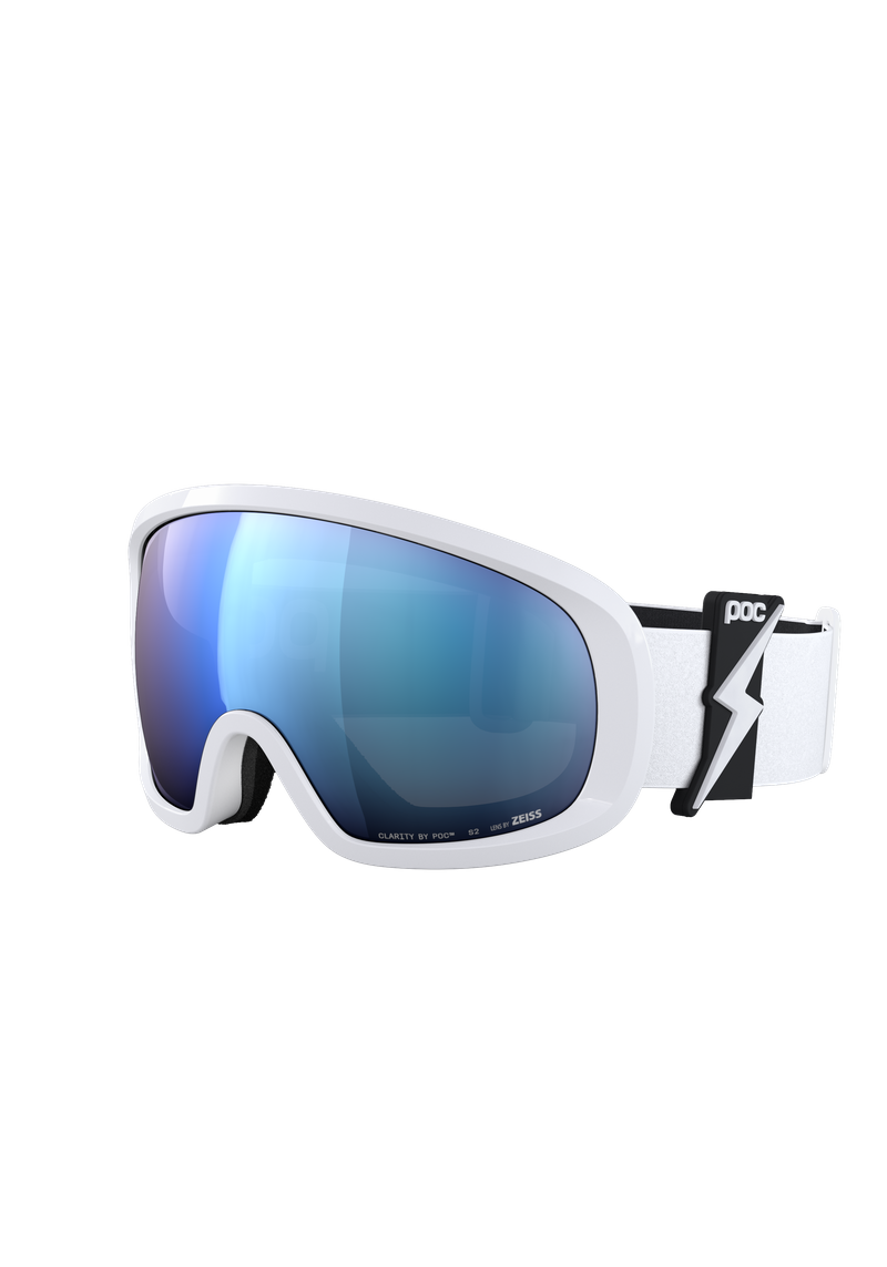 Fovea Mid WF に Zink Orange | Wide Fit Ski Goggles | Small Faces