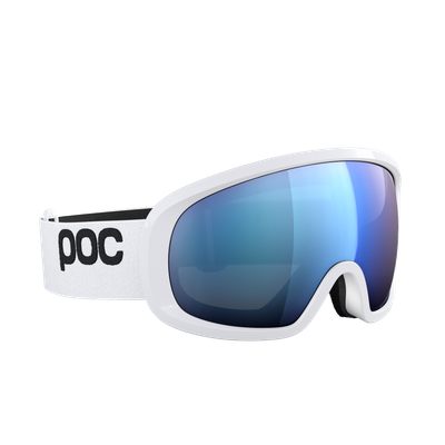 POC FOVEA ゴーグル Fovea Mid Wide Fit Ski Goggles に Blixten White | Ski