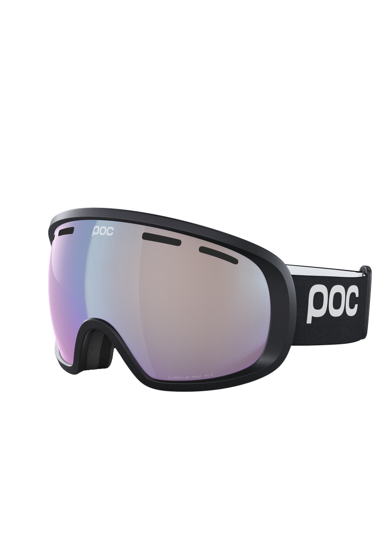 Fovea Photochromic Ski Goggles in Uranium Black | Ski Eyewear