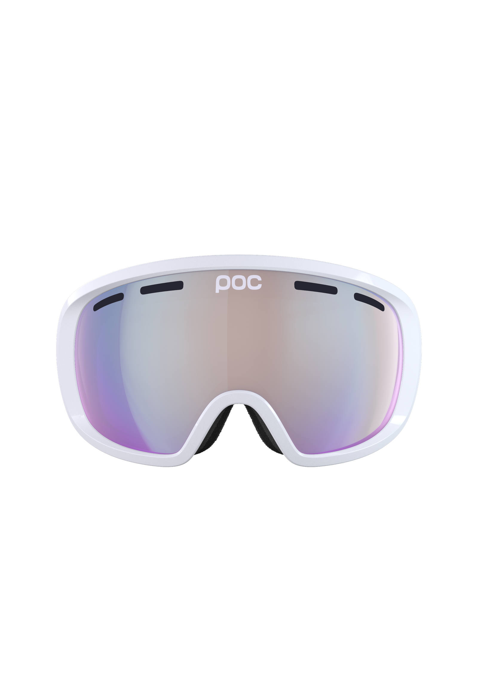 スキー・スノーボードアクセサリー POC FOVEA PHOTOCHROMIC WF JAPAN FIT Fovea Photochromic Ski Goggles in Hydrogen White | Ski Eyewear