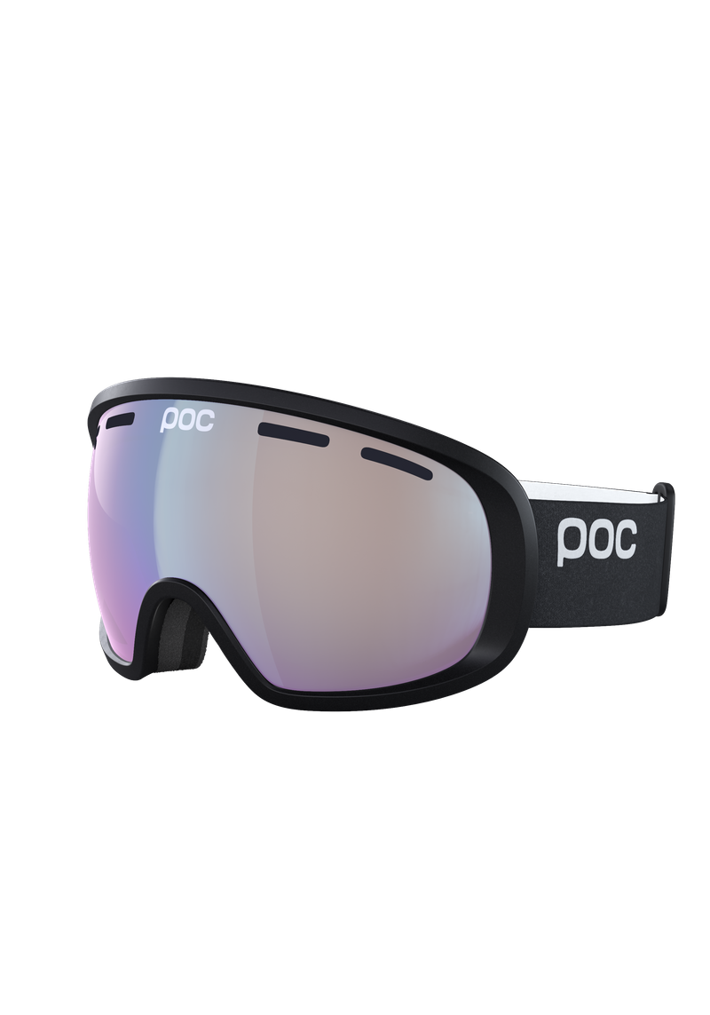 Fovea Photochromic Ski Goggles in Uranium Black | Ski Eyewear