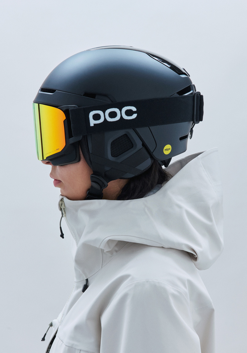 Fornix MIPS Ski Helmet in Apatite Navy Matt | POC (US)