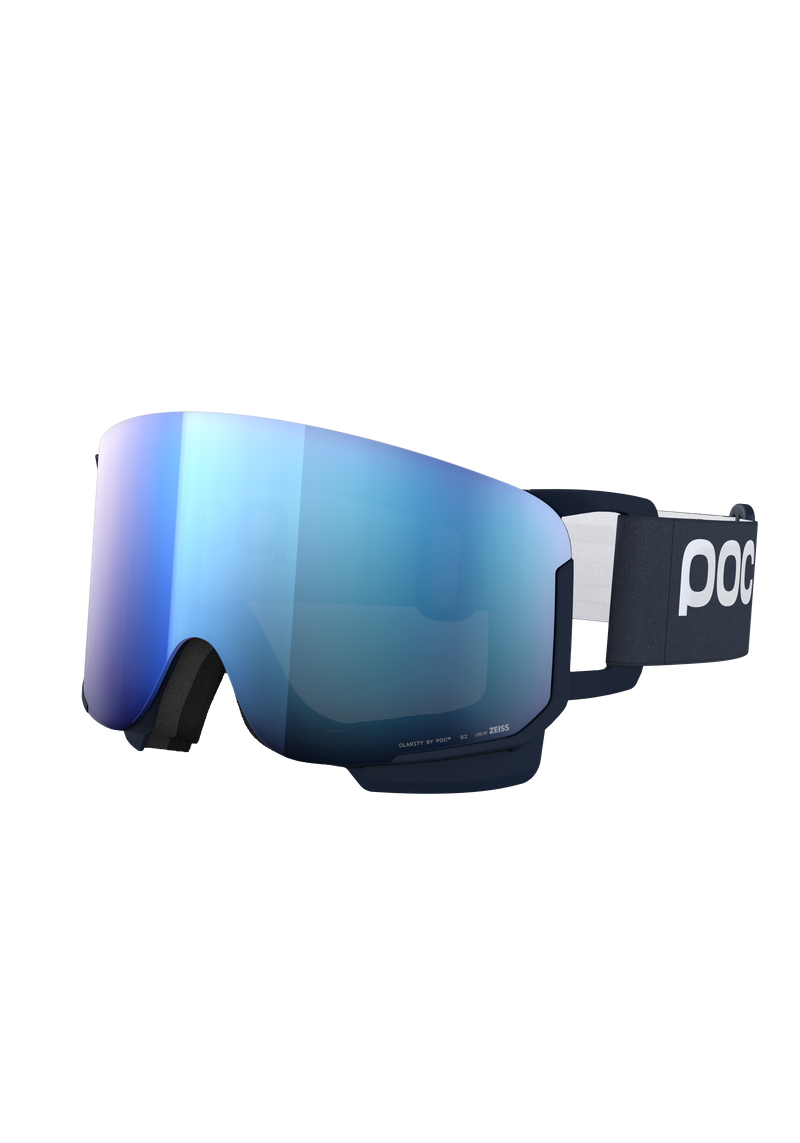 POC 高性能ゴーグル スペアレンズ付 新色 Tin Blue Nexal Ski Goggles in Prismane Red | Ski Eyewear | POC (Global EN)