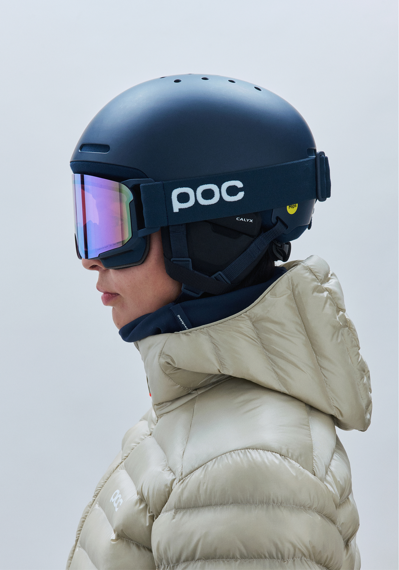 POC NEXAL ゴーグル Nexal Ski Goggles in Apatite Navy | Ski Eyewear | POC (SE)